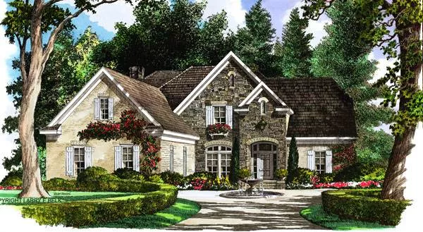 image of cottage house plan 8356